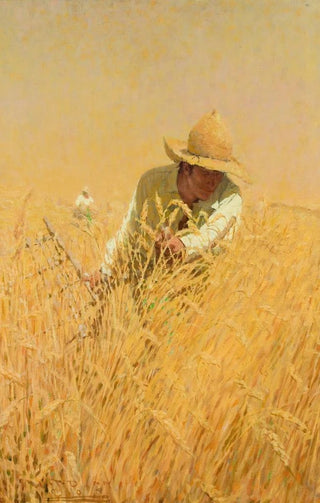 Harvey T Dunn - Harvesting the Wheat.webp