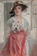 Posant avec son terrier - Haskell Coffin — artwork view