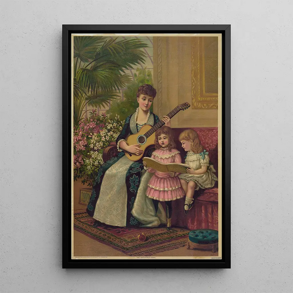 Le chant de Noël - Hatch Lith Co — framed artwork on a wall