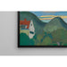Reproduction of the painting Haus in Waldlandschaft - Karl Wiener