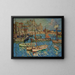 Fishermen's Quarters - Hayley Lever — framed artwork on a wall