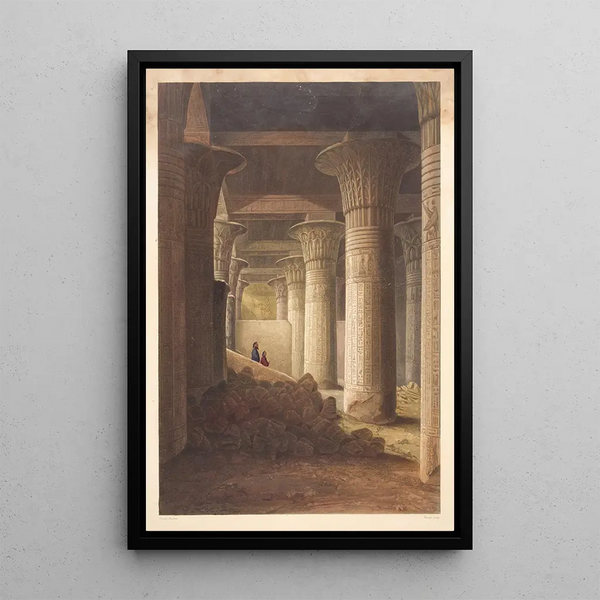 Esné - Hector Horeau — framed artwork on a wall