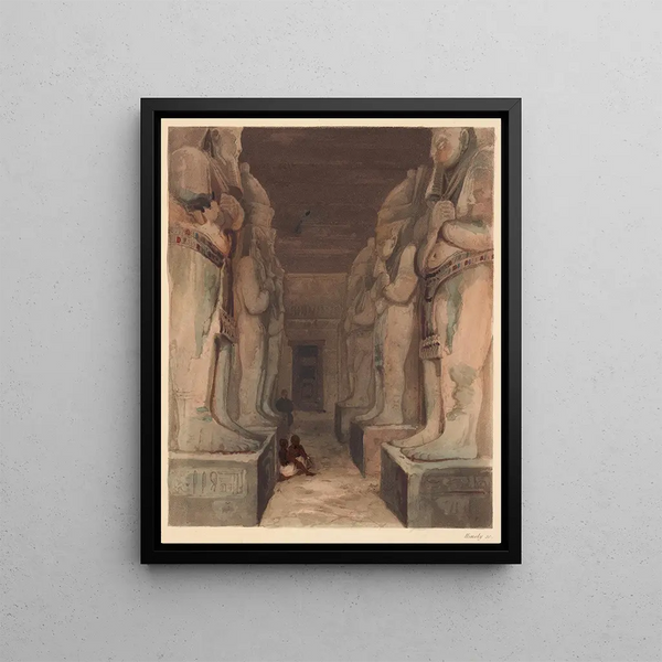 Guirche - Hector Horeau — framed artwork on a wall