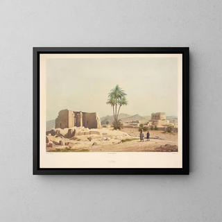 Taffa - Hector Horeau — framed artwork on a wall