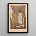 View of the hypostyle hall of the Rhamesseion - Hector Horeau — framed artwork on a wall