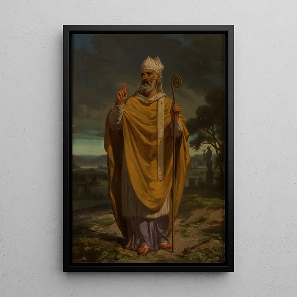 Saint Denis - Hector Jean Louis Viger-Duvigneau — framed artwork on a wall