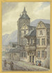 Old houses and a tower - Hector von Günderrode — artwork view