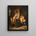The Timid Benefactor - Hedwig Friedländer — framed artwork on a wall