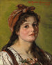 Portrait of a Girl - Hedwig Mechle-Grossmann — artwork view
