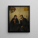 The Conversation - Hedwig Oehring — framed artwork on a wall