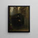 Jewish Funeral Painting - Hein Burgers — framed artwork on a wall