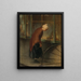 The Orphan Girl - Hein Burgers — framed artwork on a wall