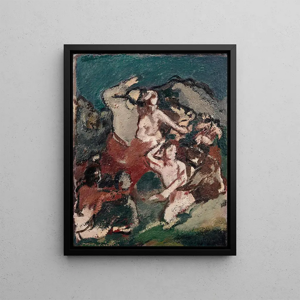 Ecstatic Dance - Heinrich Altherr — framed artwork on a wall