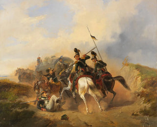 Scene of fall - Heinrich Ambros Eckert — artwork view
