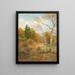 Autumn Forest - Heinrich Böhmer — framed artwork on a wall
