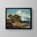 Danish Landscape Painting - Heinrich Buntzen — framed artwork on a wall