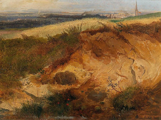 La Trkenschanze selon la nature - Heinrich Carl Schubert — artwork view