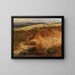 La Trkenschanze selon la nature - Heinrich Carl Schubert — framed artwork on a wall