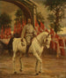 Les retrouvailles du 10 juillet 1920 King Christian X crosses the port of Frederikhj - Heinrich Dohm — artwork view