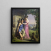 L'origine de la peinture - Heinrich Eddelien — framed artwork on a wall