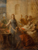 Alkeste sacrifices herself for the sketch of Admète - Heinrich Friedrich Füger — artwork view