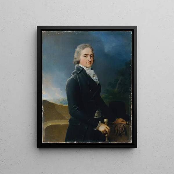 Bernhard von Tschoffen is deceased in 1802 - Heinrich Friedrich Füger — framed artwork on a wall