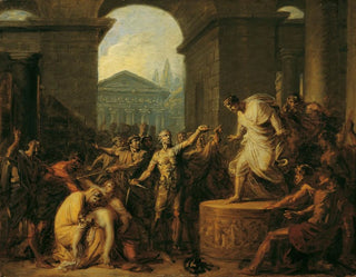 La mort de Virginia - Heinrich Friedrich Füger — artwork view