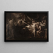 La Mort de Germanicus - Heinrich Friedrich Füger — framed artwork on a wall