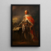 L'empereur Joseph II en armure - Heinrich Friedrich Füger — framed artwork on a wall