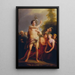 Saint Jean prêchant - Heinrich Friedrich Füger — framed artwork on a wall