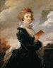 L'actress Josefa Hortensia Füger, wife of the artist - Heinrich Friedrich Füger — artwork view