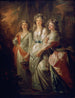 Les comtesses Elisabeth Christiane et Marie Karoline von Thun - Heinrich Friedrich Füger — artwork view