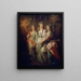 Les comtesses Elisabeth Christiane et Marie Karoline von Thun - Heinrich Friedrich Füger — framed artwork on a wall