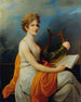 La chanteuse d'opéra de la cour Theresia Saal dans le rôle d'Eva dans La Création de Joseph Haydn - Heinrich Friedrich Füger — artwork view