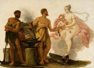 Venus in Vulcan's Workshop - Heinrich Friedrich Füger — artwork view