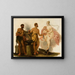 Venus in Vulcan's Workshop - Heinrich Friedrich Füger — framed artwork on a wall