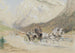 Imperial carriage ride in the Salzkammergut - Heinrich Gottfried Wilda — artwork view