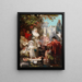 Free Entertainment Painting - Heinrich Hans Schlimarski — framed artwork on a wall