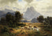 Mountain Landscape Painting - Heinrich Höfer — artwork view