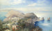 A panoramic view of Capri - Heinrich Hiller — artwork view