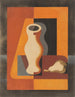 Still life with jug and pear - Heinrich Hoerle — artwork view