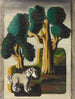 White Horse Painting - Heinrich Hoerle — artwork view