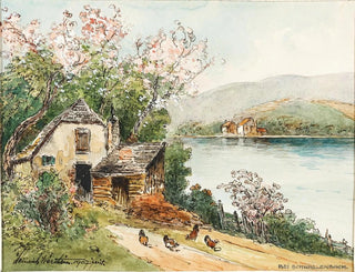 Spring in the Wachau Valley - Heinrich Josef Wertheim — artwork view