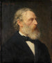 Portrait painting of the artist Carl Friedrich Lessing - Heinrich Lessing — artwork view
