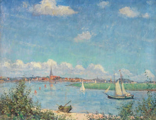 View of Travemünde - Heinrich Linde-Walther — artwork view