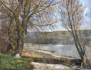 on the banks of Reichenau - Heinrich Lotter — artwork view