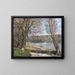 on the banks of Reichenau - Heinrich Lotter — framed artwork on a wall