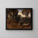 In the park of the Villa Chigi in Ariccia near Rome - Heinrich Ludwig — framed artwork on a wall