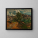 Landscape near Palermo - Heinrich Ludwig — framed artwork on a wall