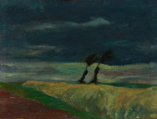 Stormy Landscape - Heinrich Nauen — artwork view